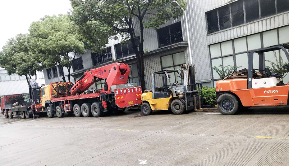 大眾汽車大型加工中心搬遷