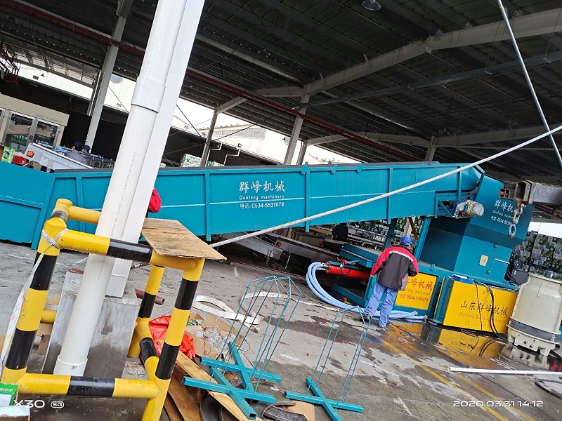 打包機整臺設備組裝